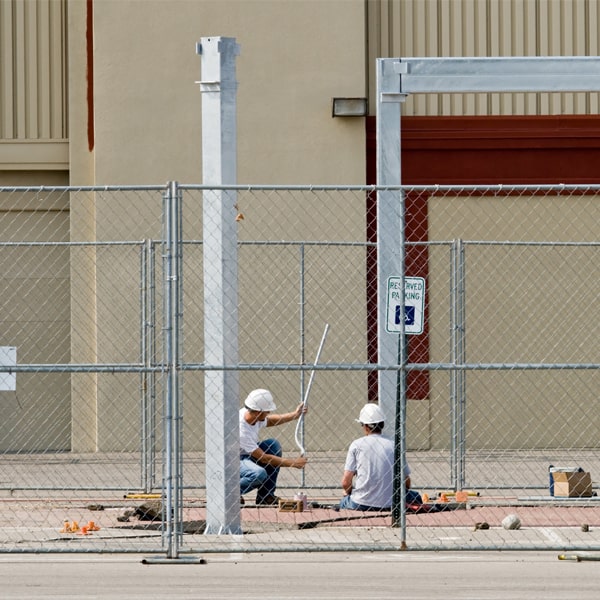 how long can i rent the temporary fence for my work site or event in Webster